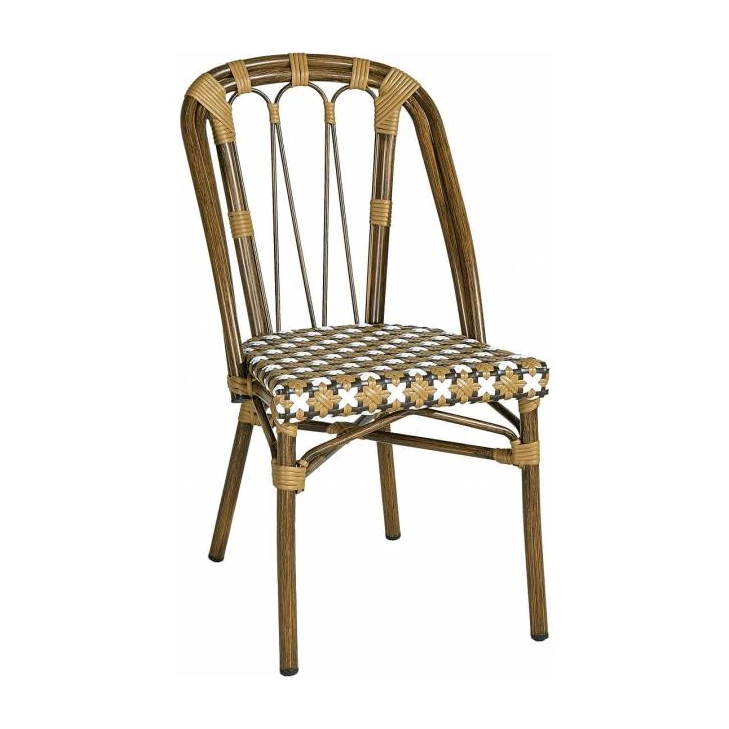 Chaise de bistrot QUIBERON - dossier arceau