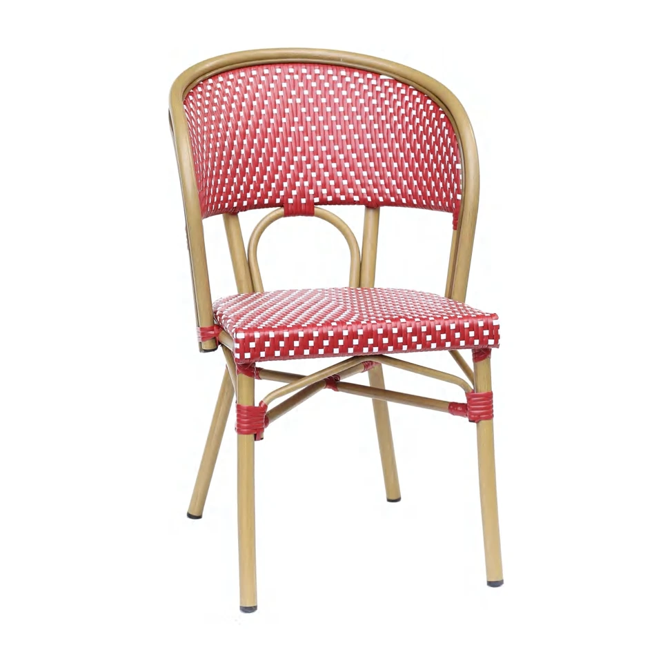 Chaise de bistrot MOUFFETARD - tressage